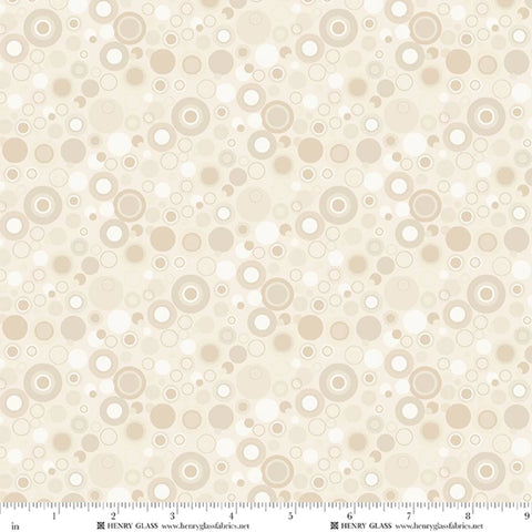 Bubble Dot - Cream - 108"  Wide Back