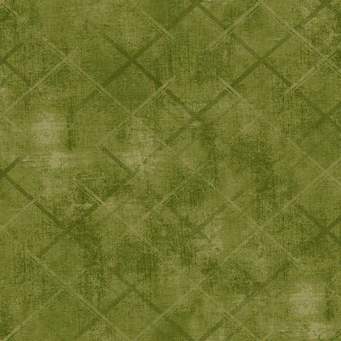 One Sister Basics - Light Green Distressed Plaid