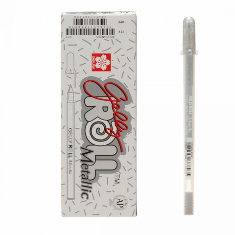 Gelly Roll Fine Point Pen Metallic Silver