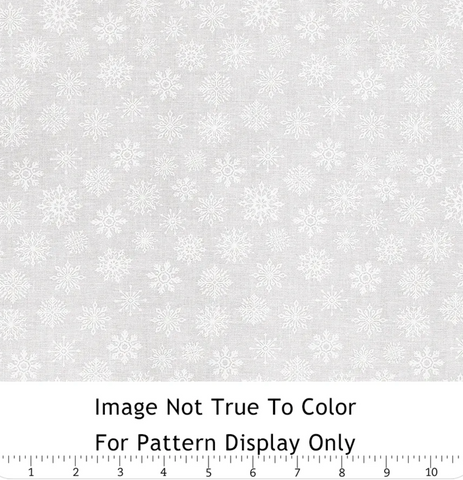 Stocking Stuffers 2 Essentials White on White - Small Snowflakes