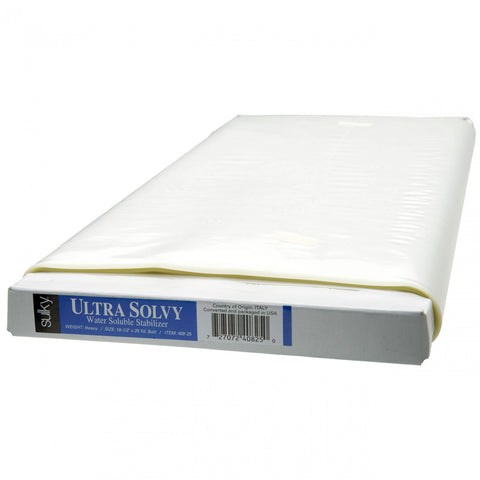 Ultra Solvy Extremely Firm & Stable Water Soluble Stabilizer  - 20" Wide