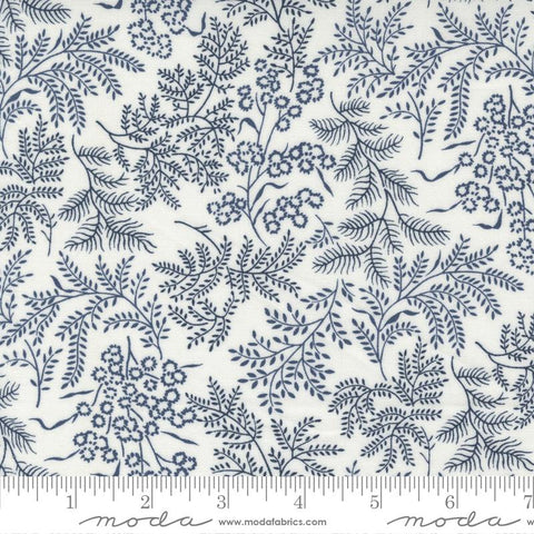 Nantucket Summer - Sconset Landscape Nature Cream Navy