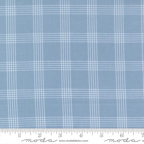 Nantucket Summer - Plaid Checks Plaids Light Blue
