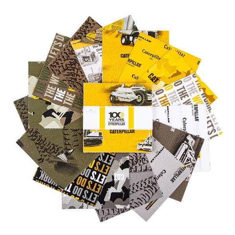Caterpillar 100 Years - 10" Squares