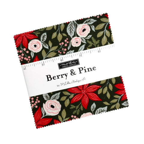 Berry & Pine - 5" Squares