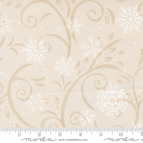 When Snow Falls - Swirling Snowflakes Snowy White
