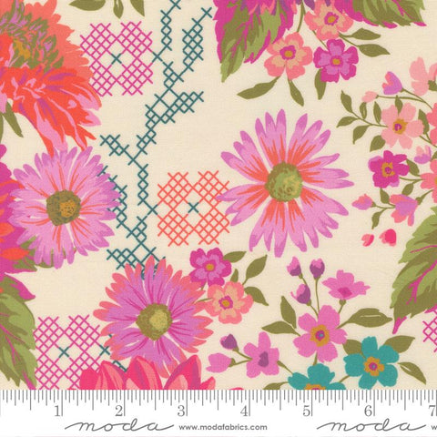 Parlor - Happy Blooms Cream