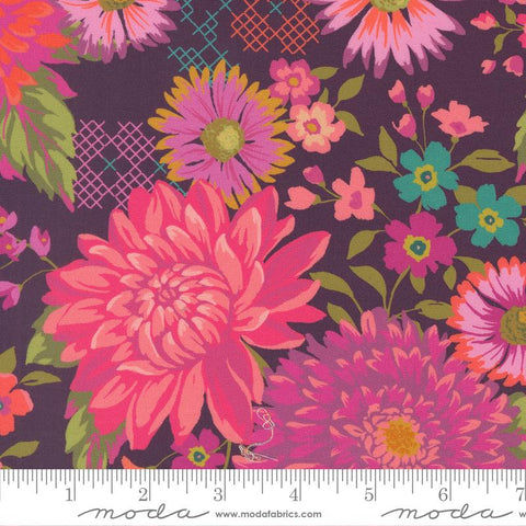 Parlor - Happy Blooms Plum