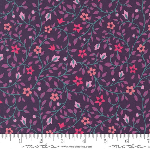 Parlor - Serenity Small Floral Plum