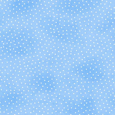 Comfy Flannel - Blue Dots