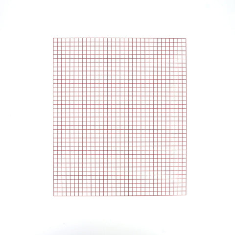 Clear Plastic Template with 1/4" Grid
