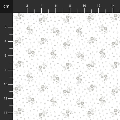 Quilter's Flour 3 - Ditsy Floral with Tiny Dots