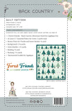 Back Country Quilt Pattern