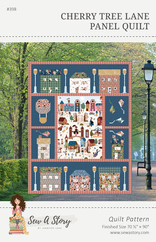 Cherry Tree Lane Panel Quilt