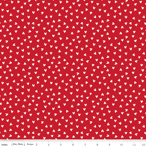 My Valentine - Heart Toss Red