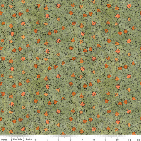Spooky - Pumpkins Green