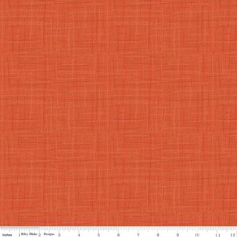 Grasscloth Cottons - Clementine