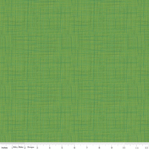 Grasscloth Cottons - Key Lime
