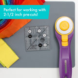 Creative Grids Quilt Ruler 2-1/2" Square