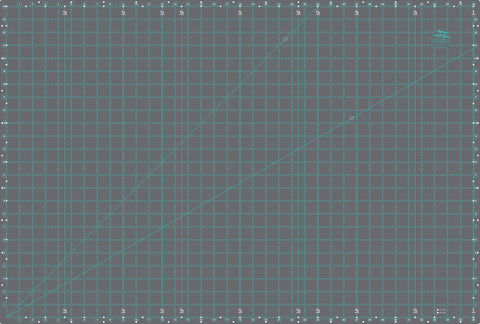 Creative Grids Self-Healing Double Sided Rotary Cutting Mat 24" x 36"