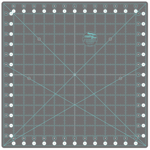 Creative Grids Self-Healing Rotating Rotary Cutting Mat 14" x 14"