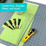 Creative Grids 10 Degree Triangle Ruler