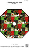 Christmas Rose Tree Skirt Pattern
