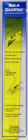 Add A-Quarter Ruler 1.5" x 12"