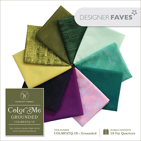 Colour Me - Grounded - Fat Quarter Bundle