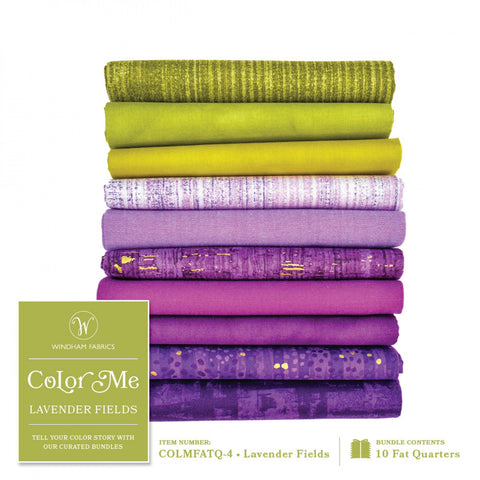 Colour Me - Lavender Fields - Fat Quarter Bundle