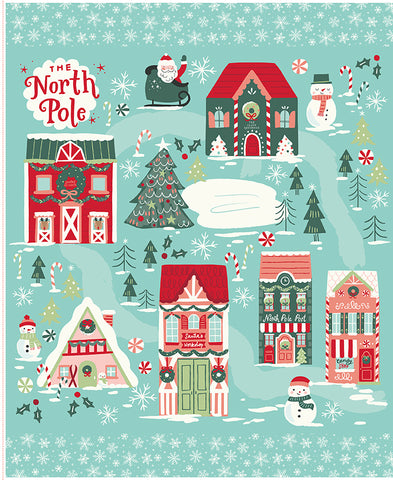 The North Pole - Flannel Panel