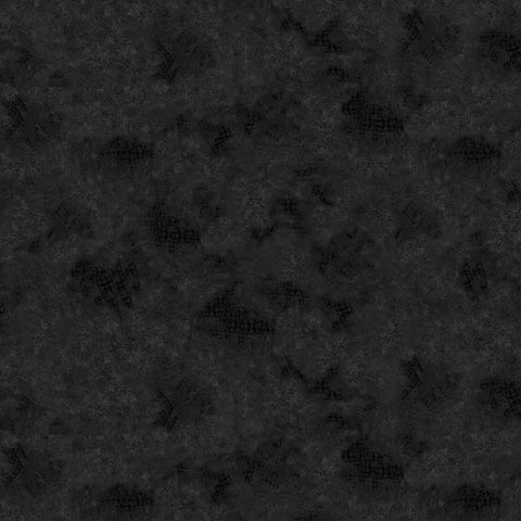 Soft Place to Land - Black Distressed Texture - 108" Flannel Wide Back