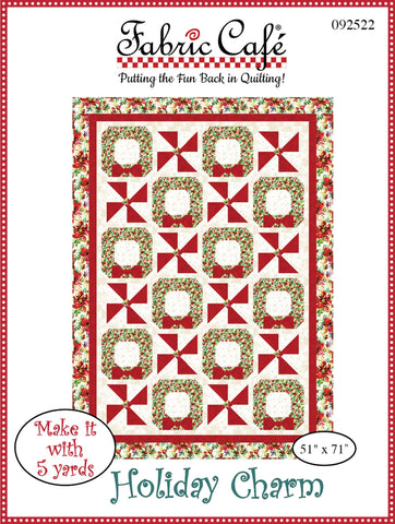 Holiday Charm 5-Yard Quilt Pattern