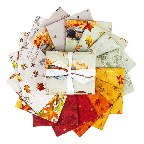 Covered Bridges in Fall - Fat Quarter Bundle