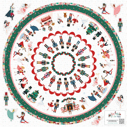 Nutcracker Tradition - Home Décor Tree Skirt Panel