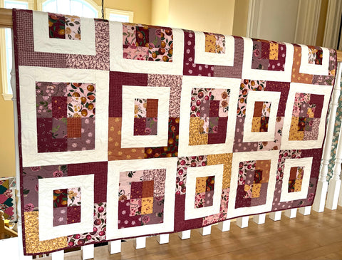 Windows Quilt Kit Featuring Petal Song