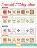 Seasonal Stitchy Stars Tablerunner Pattern