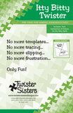 Itty Bitty Twister Pinwheel Template