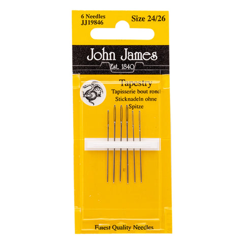 John James Tapestry Needles - Assorted Sizes 24/26