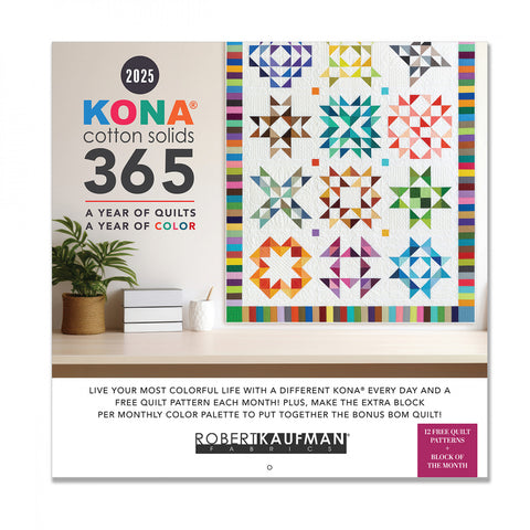 2025 Kona Cotton Wall Calendar