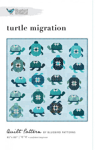 Bluebird Patterns Turtle Migration Quilt Pattern