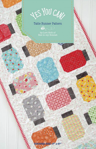 Lori Holt Yes You Can Table Runner Kit featuring Baked With Love