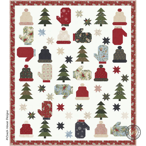 Playing in the Snow Quilt Kit