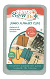 Jumbo Alphabet Clips