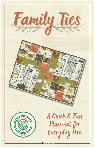 Family Ties Placemat Pattern
