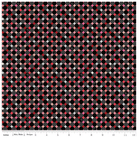 Barbie™ Vintage - Sparkle Dots Black