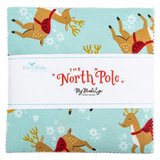 The North Pole - 5" Flannel Squares