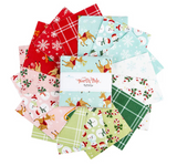 The North Pole - 5" Flannel Squares