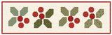 Christmas Greetings Holly-Day Cheer Runner Kit