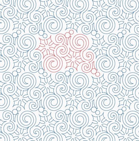Swirly Snowflakes
